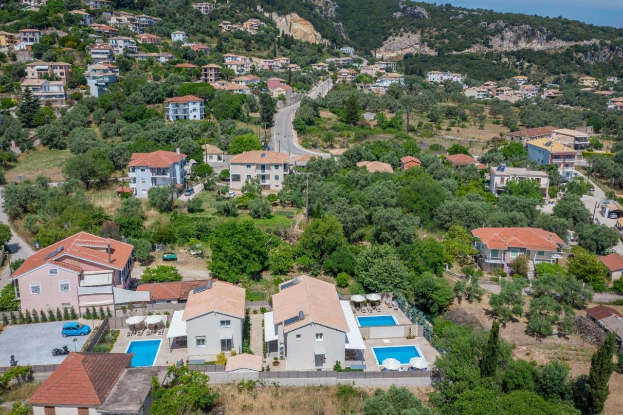 Grappolo Lefkada Villas - Villa Vertzami Just 2 Km From Lefkada Town Apolpaina Экстерьер фото