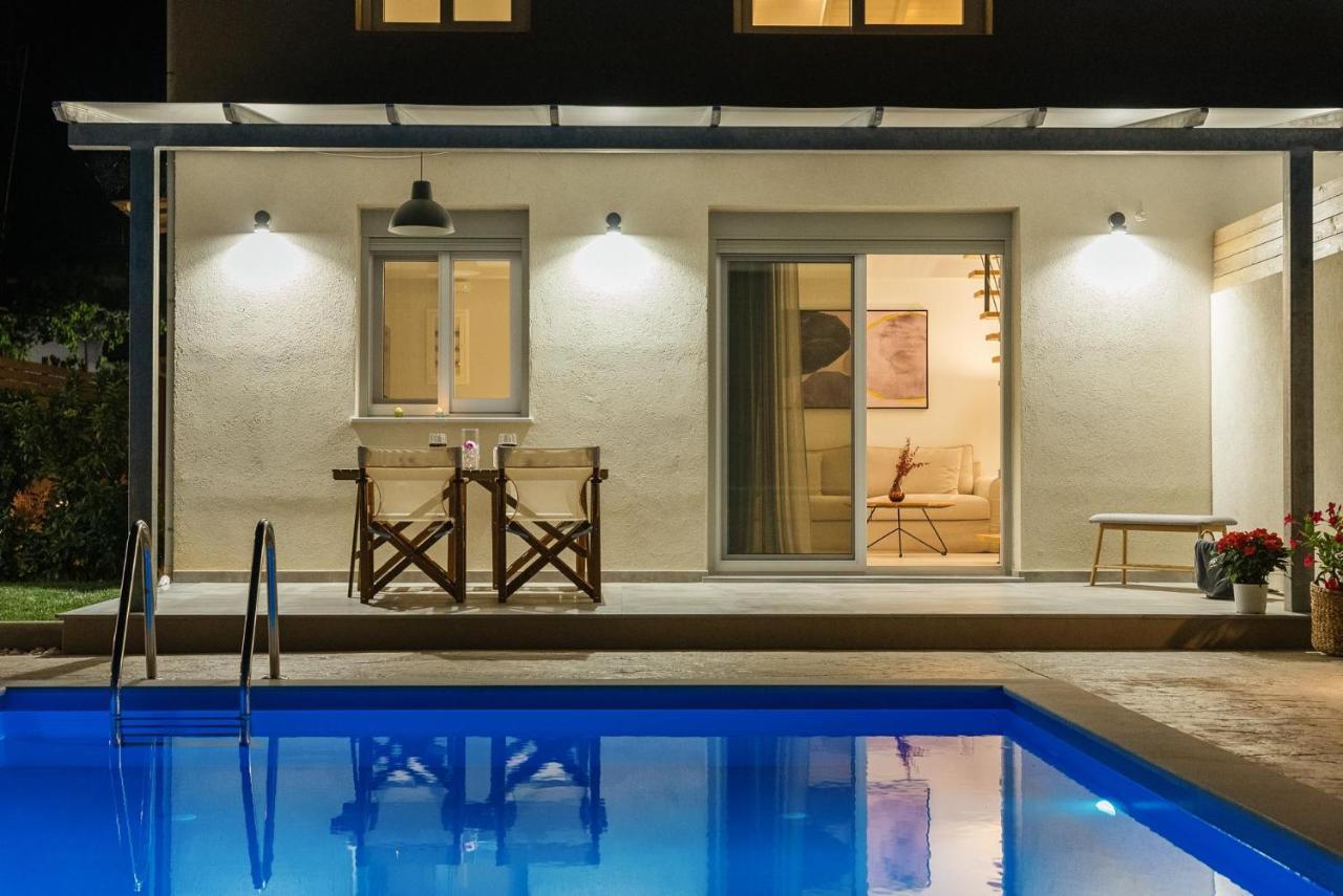 Grappolo Lefkada Villas - Villa Vertzami Just 2 Km From Lefkada Town Apolpaina Экстерьер фото