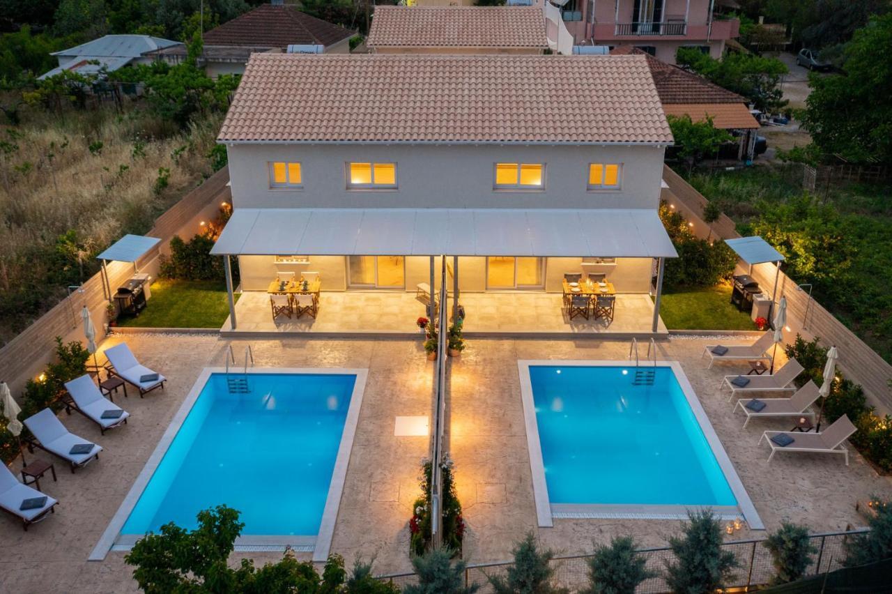 Grappolo Lefkada Villas - Villa Vertzami Just 2 Km From Lefkada Town Apolpaina Экстерьер фото