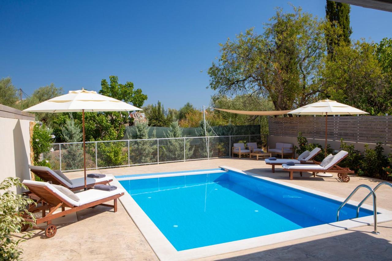 Grappolo Lefkada Villas - Villa Vertzami Just 2 Km From Lefkada Town Apolpaina Экстерьер фото