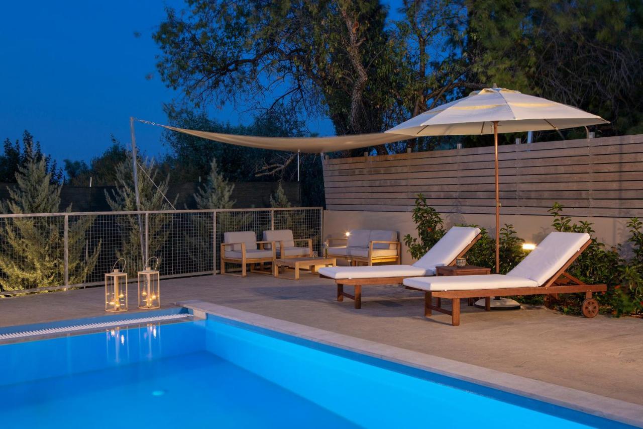 Grappolo Lefkada Villas - Villa Vertzami Just 2 Km From Lefkada Town Apolpaina Экстерьер фото